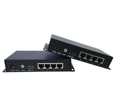 HDMI 1进4出网线延长器 实现高效安全的多路音视频分发